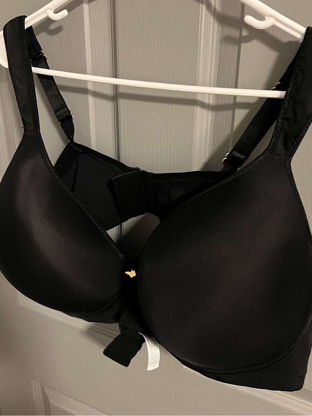 Butterfly by Ashley Stewart Black Full Coverage Molded Bra